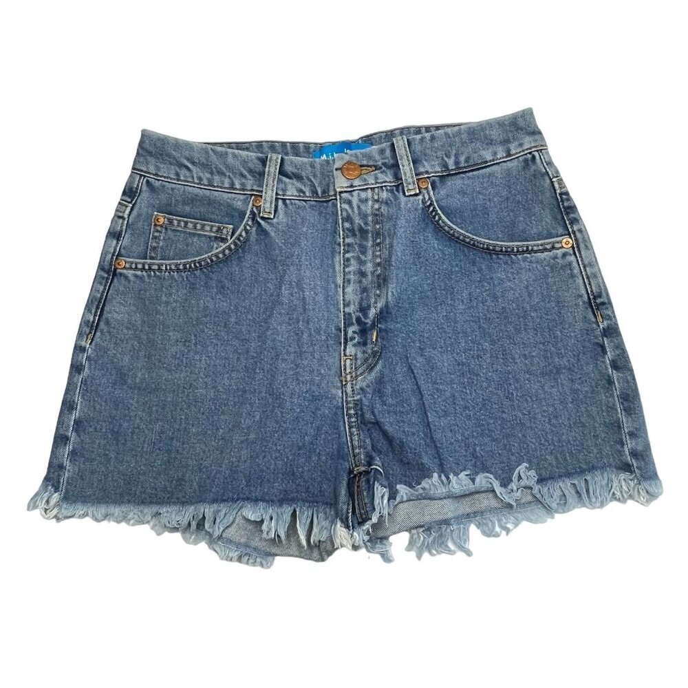 M.I.H Halsey Cut Off Halo Jean Shorts Blue Size 26